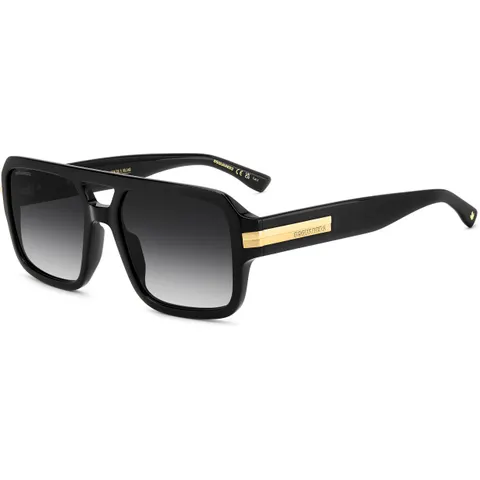 Dsquared2 Gafas De Sol D2 0197/S - 57 Negro- Ref. – Negro 57 – imagen 2
