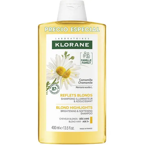 Klorane Champú Camomila 400ml – imagen 2
