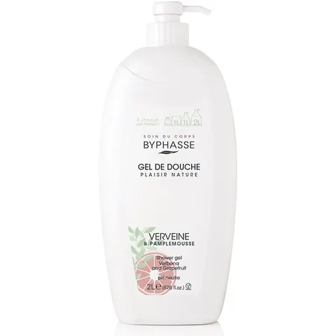 Byphasse Verveine & Pamplemousse gel de ducha 2000 ml – imagen 2