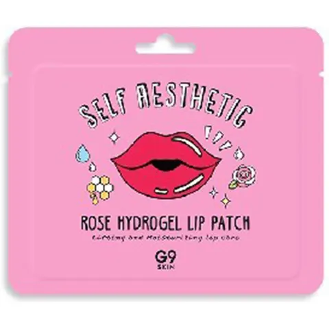 G9 Skin Self Aesthetic rose hydrogel lip patch 3 gr – imagen 2