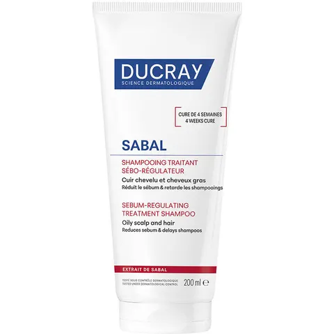 Ducray Champú Sabal Cabello Graso 200 ml – 397291 – imagen 4