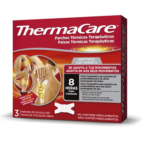 Thermacare adaptable parches térmicos 3 u – imagen 3