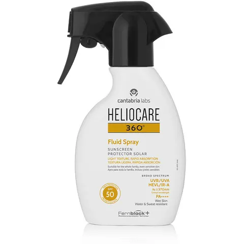 Heliocare 360 Fluid Spray SPF50 250 ml – imagen 4