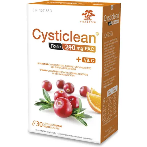 Cysticlean Forte 30 Cápsulas – imagen 2