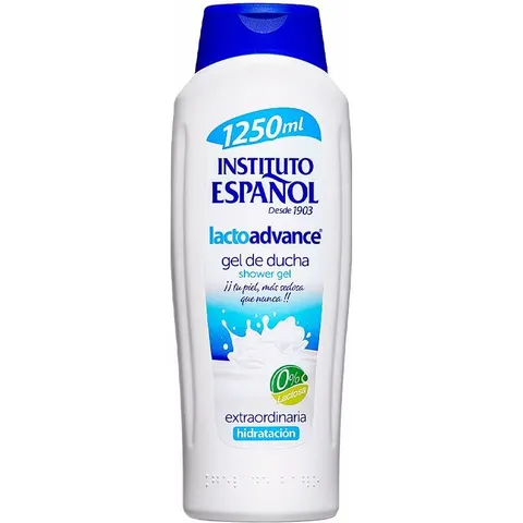 Instituto Español Lactoadvance 0% gel de ducha 1250 ml – imagen 2