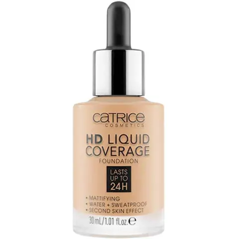 Catrice Cosmetics Hd Liquid Coverage Base Foundation Nude Beige 30 ml – imagen 2