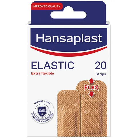 Hansaplast elastic 2 tamaños 20 apositos – imagen 3