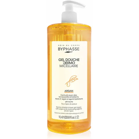 Byphasse Dermo Gel De Ducha micelar argán 1000 ml – imagen 2