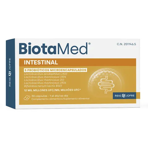 BiotaMed Flora Intestinal 30 Cápsulas – imagen 2