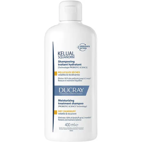 Ducray Kelual Squanorm Champú Caspa Seca 400 ml – imagen 3