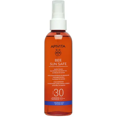 Apivita Bee Sun Safe Aceite Corporal SPF30 200ml – imagen 5