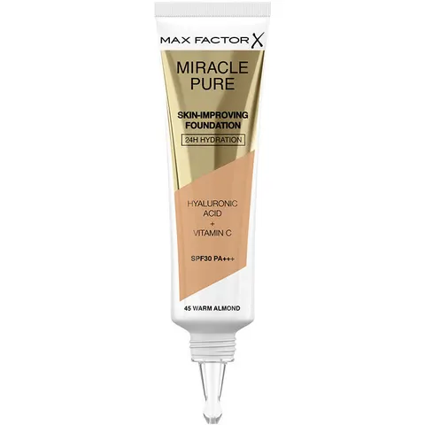 Max Factor Miracle Pure Foundation Base de Maquillaje 30 ml 45 Warm – imagen 3