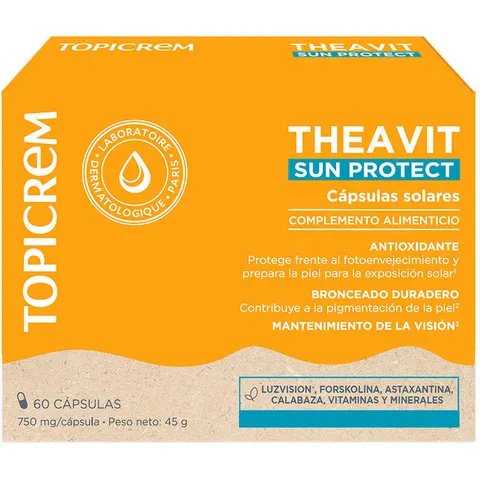 Topicrem Theavit Solar 60 Cápsulas – imagen 3