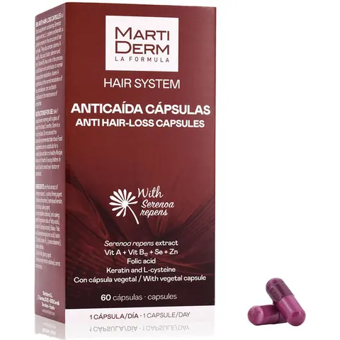 Martiderm hair system anticaida 60 caps – imagen 5