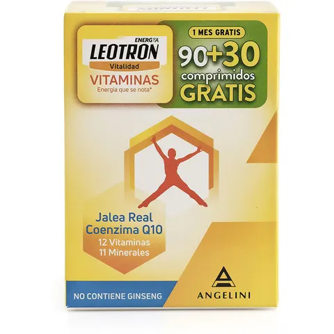 Leotron vitaminas 90+30caps – imagen 2