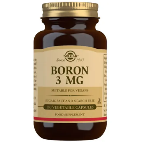 Solgar Boro 3mg 100 comprimidos – imagen 4