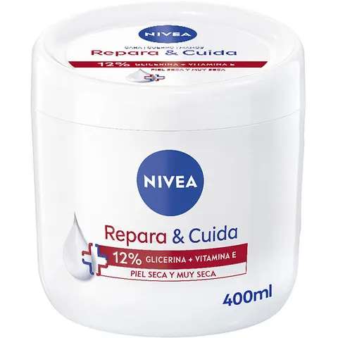 Nivea Repara & Cuida 12% glicerina + vitamina E 400 ml – imagen 2