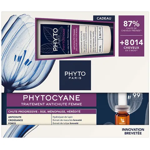 Phytocyane Mujer Caída Progresiva + Champú Estuche 2 pz – imagen 2