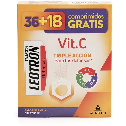 Leotron vit c 36comp.+18comp. de regalo – imagen 3