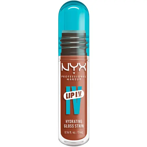 NYX Lip Iv Gloss 5 ml 01-Caramel Drip – imagen 2