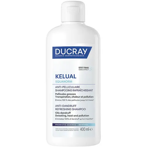 Ducray Kelual Squanorm champú refrescante anticaspa 400 ml – imagen 5