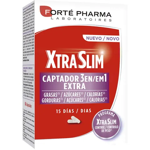 Forte pharma xtraslim captador 3en1 60cap. – imagen 4