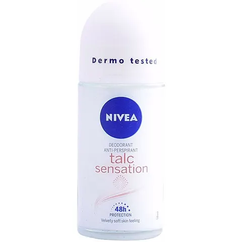NIVEA Talc Sensation Desodorante Roll On 50ml – imagen 3