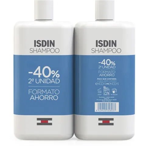 ISDIN Pack Dayl Champú 2x400ml – imagen 1