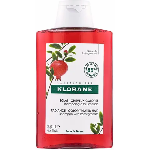 Klorane Champú de Granada Cabellos Teñidos 200ml – imagen 3