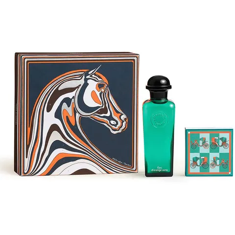 HERMÈS Eau D’ORANGE Verte Estuche 2 pz – imagen 2