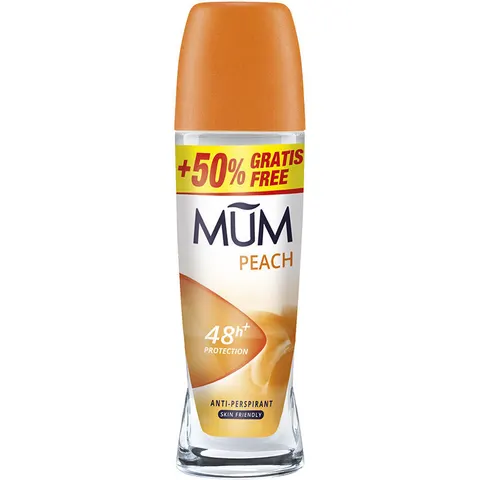 Mum Peach Melocotón Desodorante Roll-On 75 ml – imagen 2
