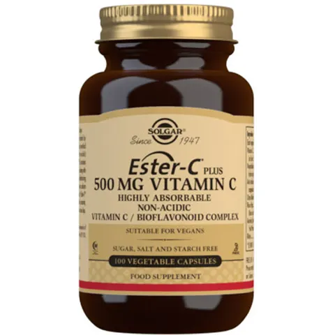Solgar ester c plus 500mg. 100vegicaps – imagen 4