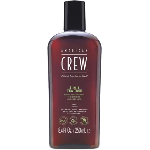 American Crew 3 In 1 Tea Tree 250 ml – imagen 3