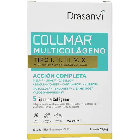 Drasanvi Collmar Multicolágeno 60 Comprimidos – imagen 2