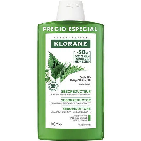 Klorane Champú Ortiga Bio 400ml – imagen 2