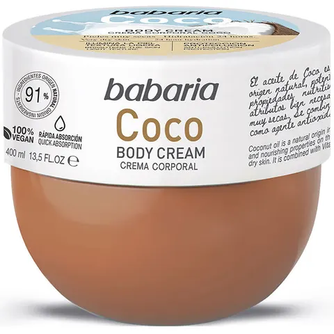 Babaria Crema Corporal Coco 400ml – imagen 2