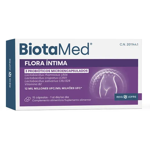 BiotaMed Flora Íntima 15 Cápsulas – imagen 2