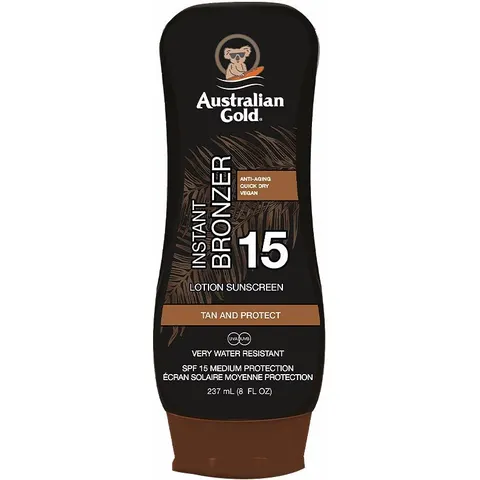 Australian Gold Sunscreen SPF15 lotion with bronzer 237 ml – imagen 3