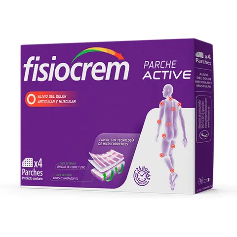 Fisiocrem parche active 4 u – imagen 3