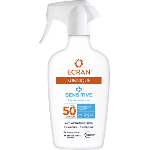 Ecran Sunnique Sensitive Leche Protectora SPF50+ 270ml – imagen 3