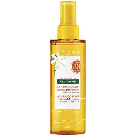 Klorane Polysianes Aceite Seco SPF30 200ml – imagen 4