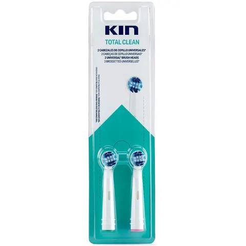 Kin Total Clean cabezal cepillo eléctrico universal 2 u – imagen 2