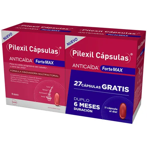 Pilexil Cápsulas Anticaída Forte Max 2x90caps – imagen 3
