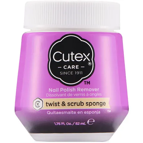 Cutex Sponge Polish Remover Twist & Scrub 52 ml – imagen 2