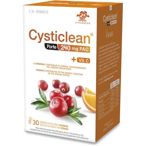 Cysticlean forte 240mg. 30sbrs. – imagen 2