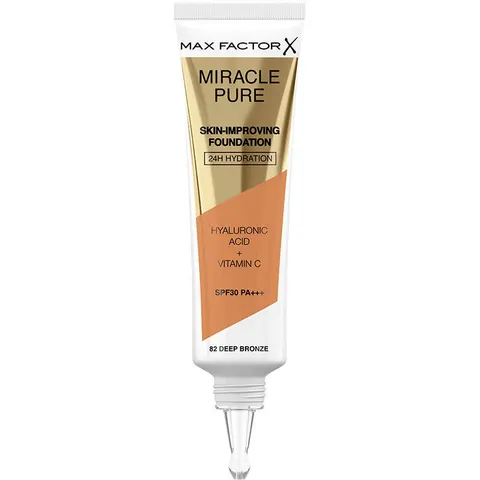 Max Factor Miracle Pure Foundation Base de Maquillaje 30 ml 82 Deep – imagen 2