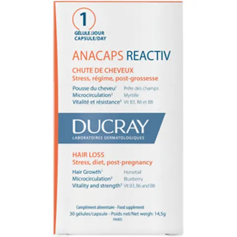 Ducray Anacápsulas Reactiv x30 Cápsulas – imagen 2