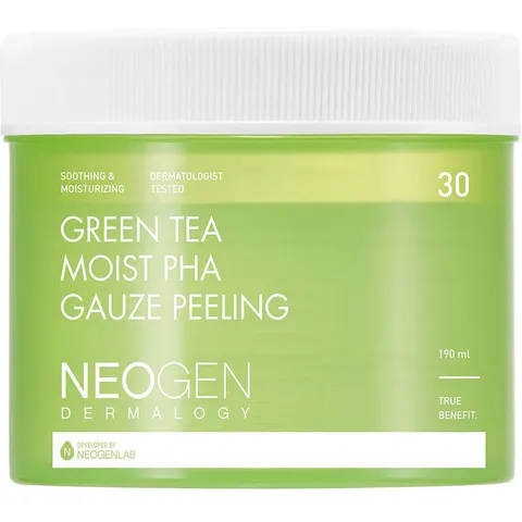 Neogen Green Tea Moist Pha gauze peeling 30 u – imagen 2