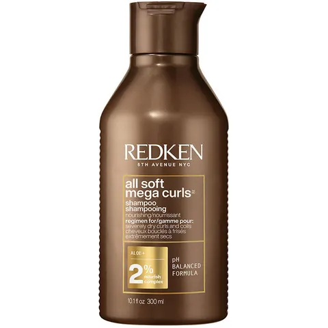 Redken all soft mega curls shampoo 300ml – imagen 2