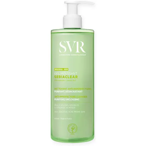 SVR Sebiaclear Gel Moussant 400ml – imagen 4